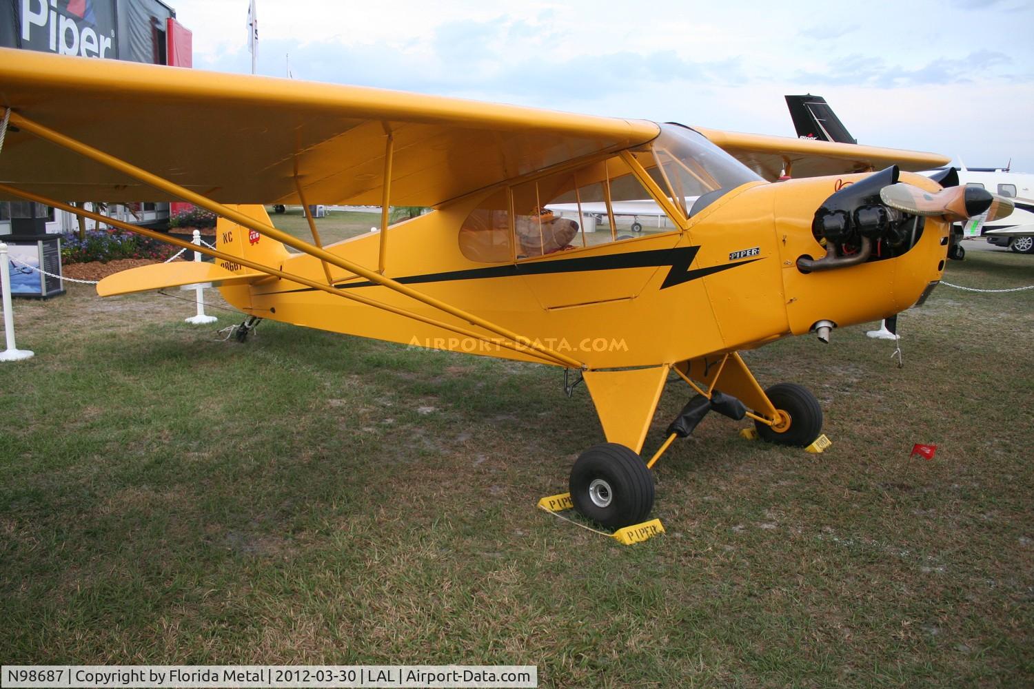 N98687, 1946 Piper J3C-65 Cub C/N 18917, Piper J3C Cub