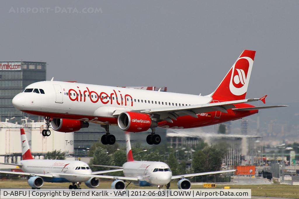 D-ABFU, 2011 Airbus A320-214 C/N 4743, Shortly before touching down on Rwy 16