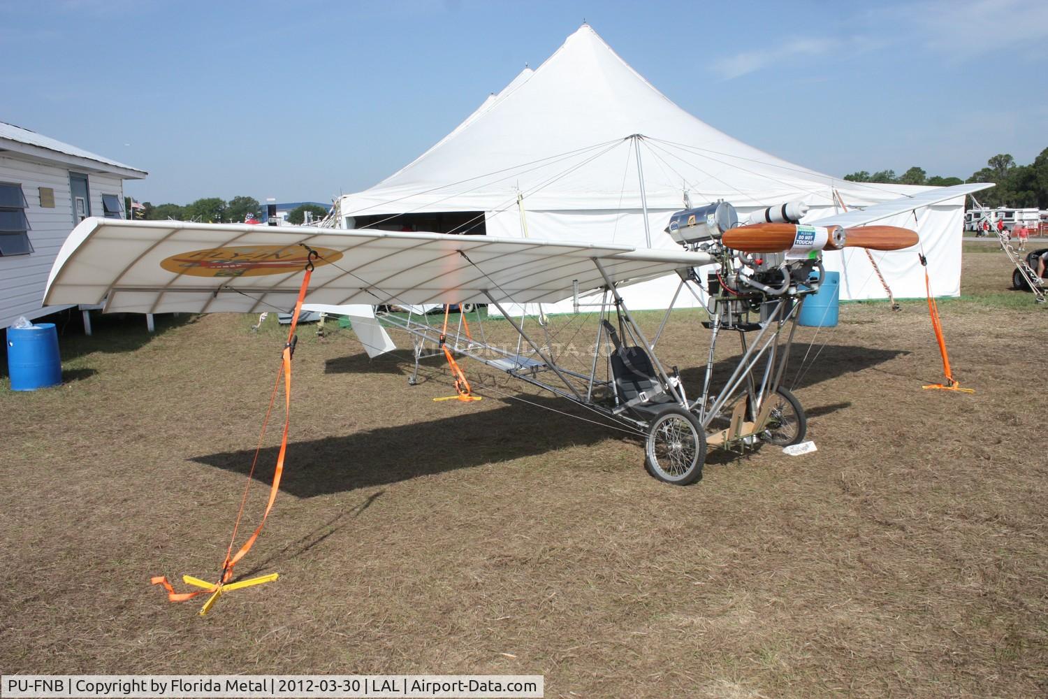 PU-FNB, Santos-Dumont Demoiselle C/N Not found PU-FNB, Santos Dumont Demoiselle replica