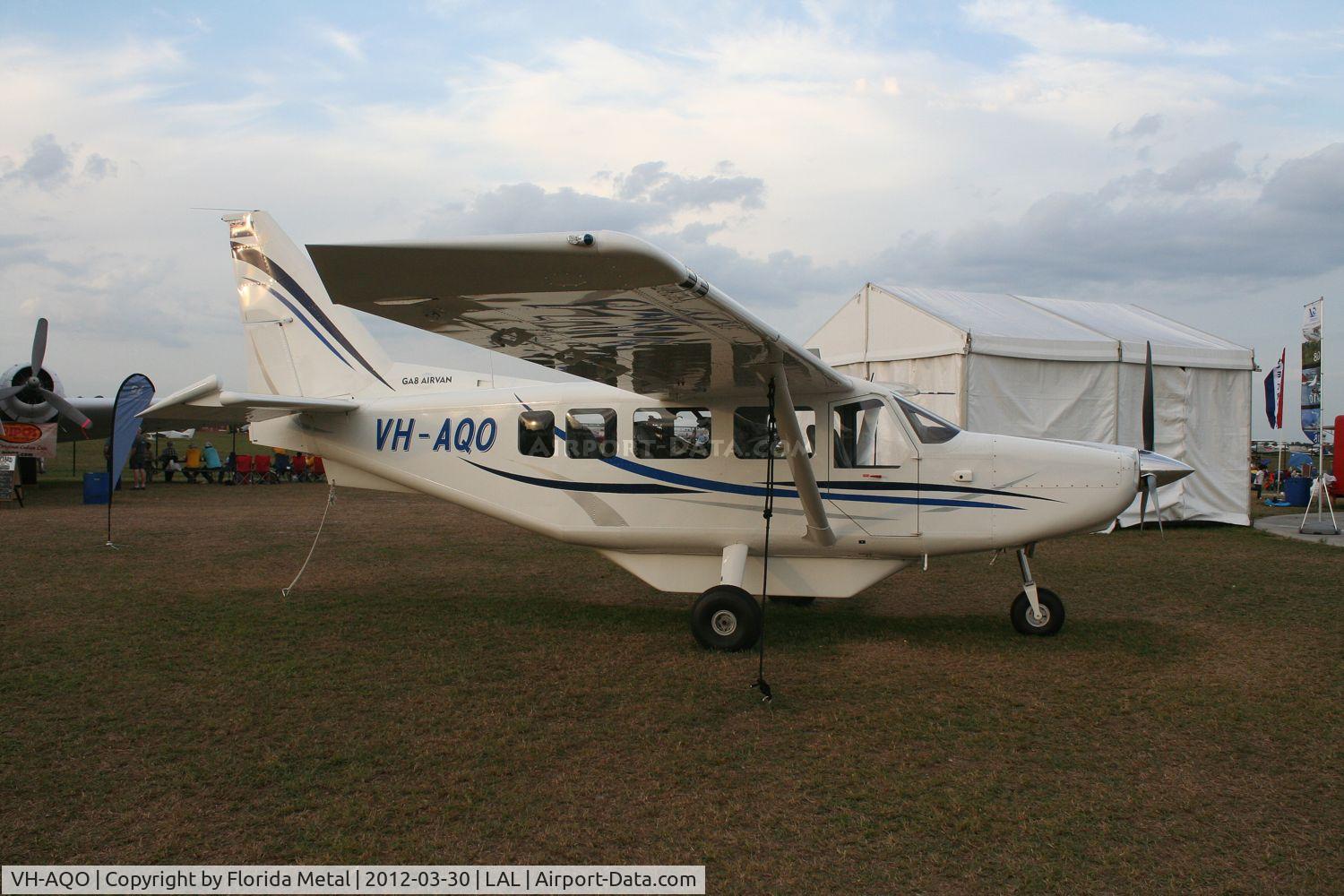 VH-AQO, 2011 Gippsland GA-8-TC320 Airvan C/N GA8-TC320-11-168, Gippsland GA-8