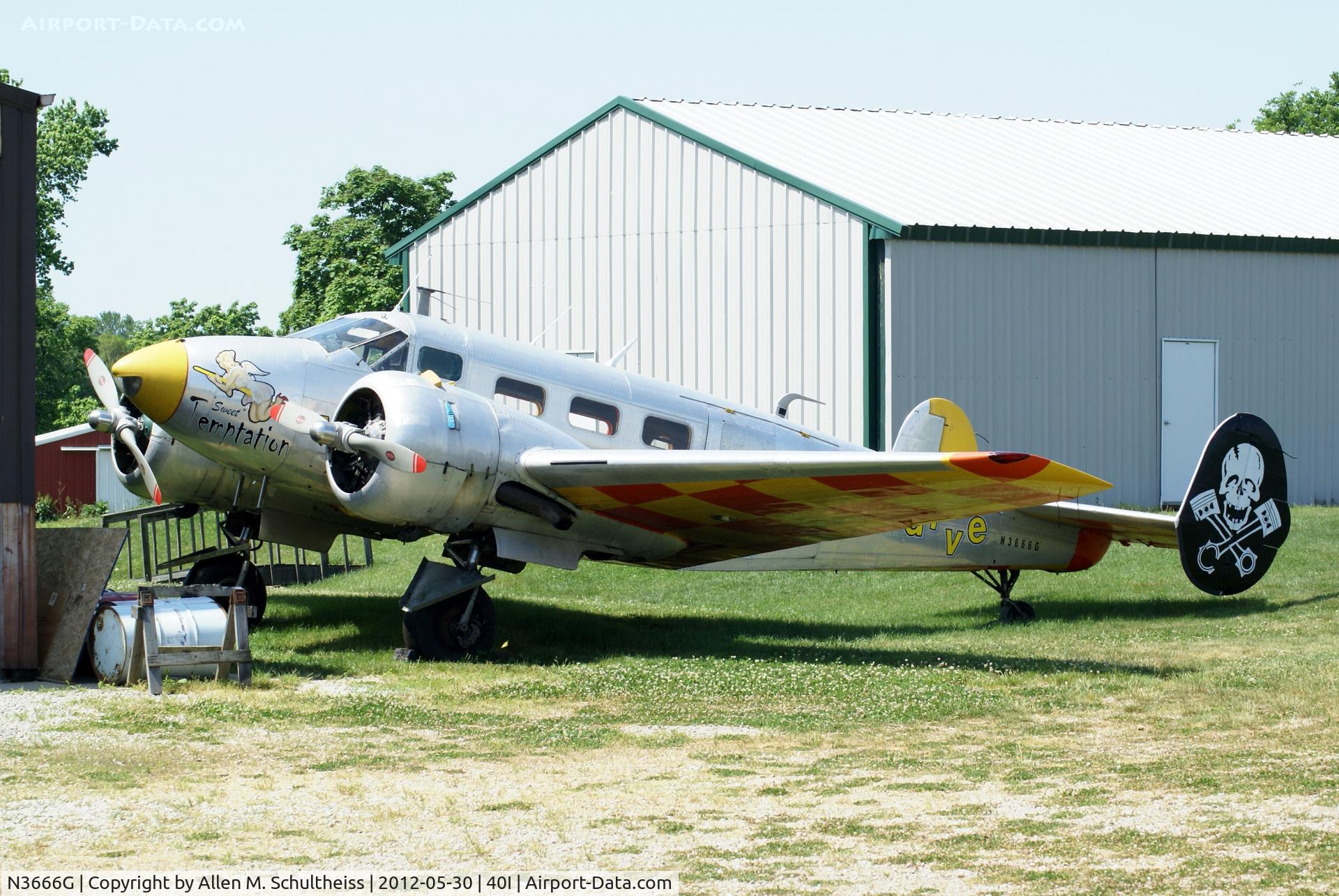 N3666G, 1951 Beech C-45H Expeditor C/N AF-328 (51-11771), 1951 Beech C-45H
