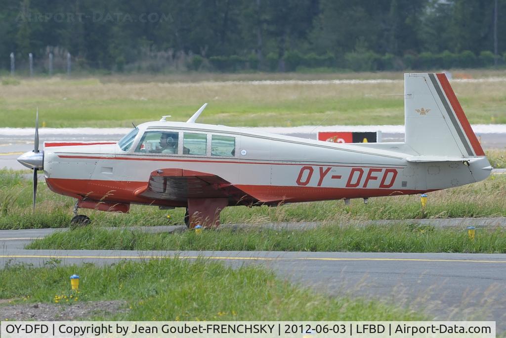 OY-DFD, 1967 Mooney M20F Executive C/N 670327, point d'arret Alpha