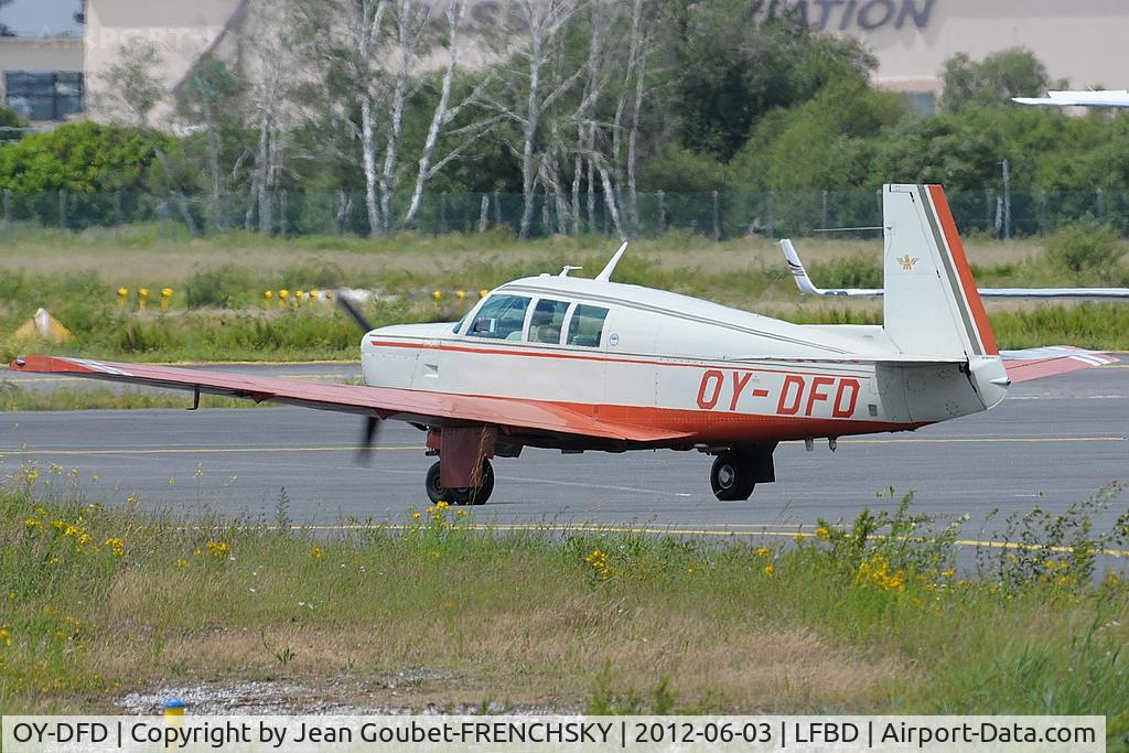 OY-DFD, 1967 Mooney M20F Executive C/N 670327, point d'arret Alpha