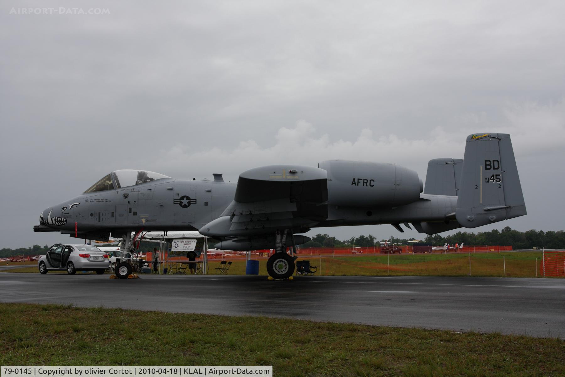 79-0145, 1979 Fairchild Republic A-10C Thunderbolt II C/N A10-0409, Sun and fun... without sun !