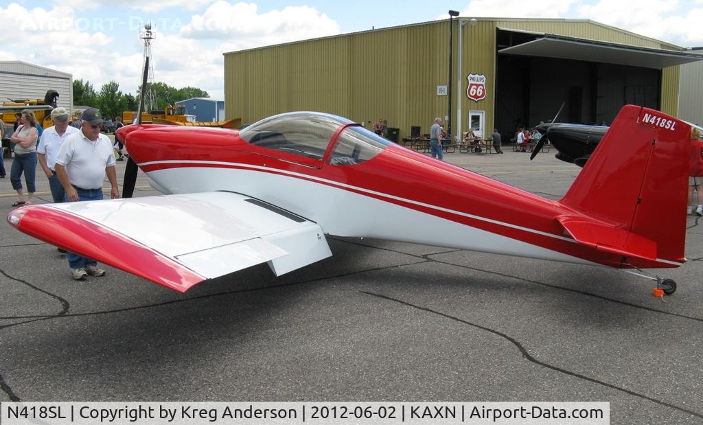 N418SL, Vans RV-7 C/N 70419, 2012 Chandler Field Fly-in
