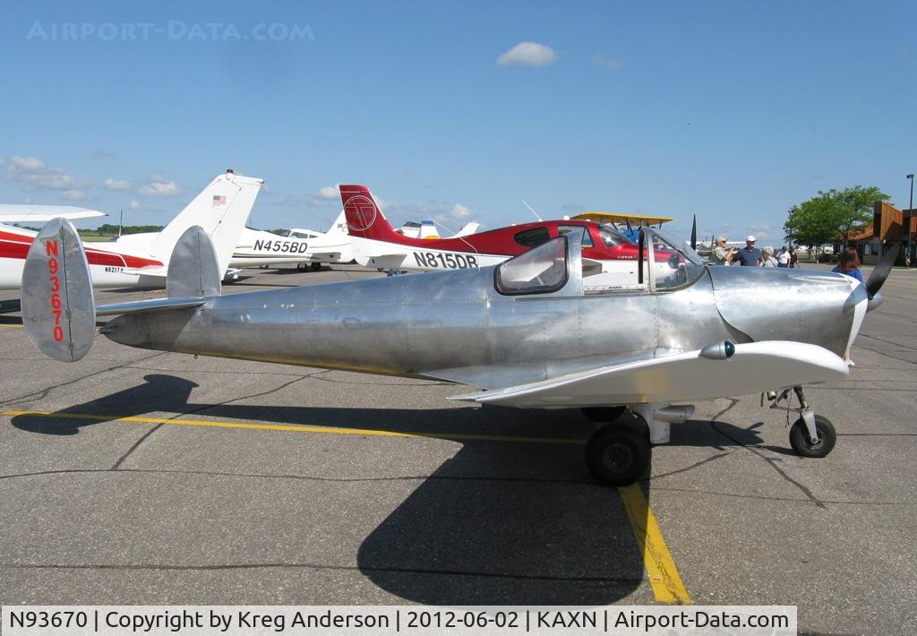 N93670, 1946 Erco 415C Ercoupe C/N 993, 2012 Chandler Field Fly-in