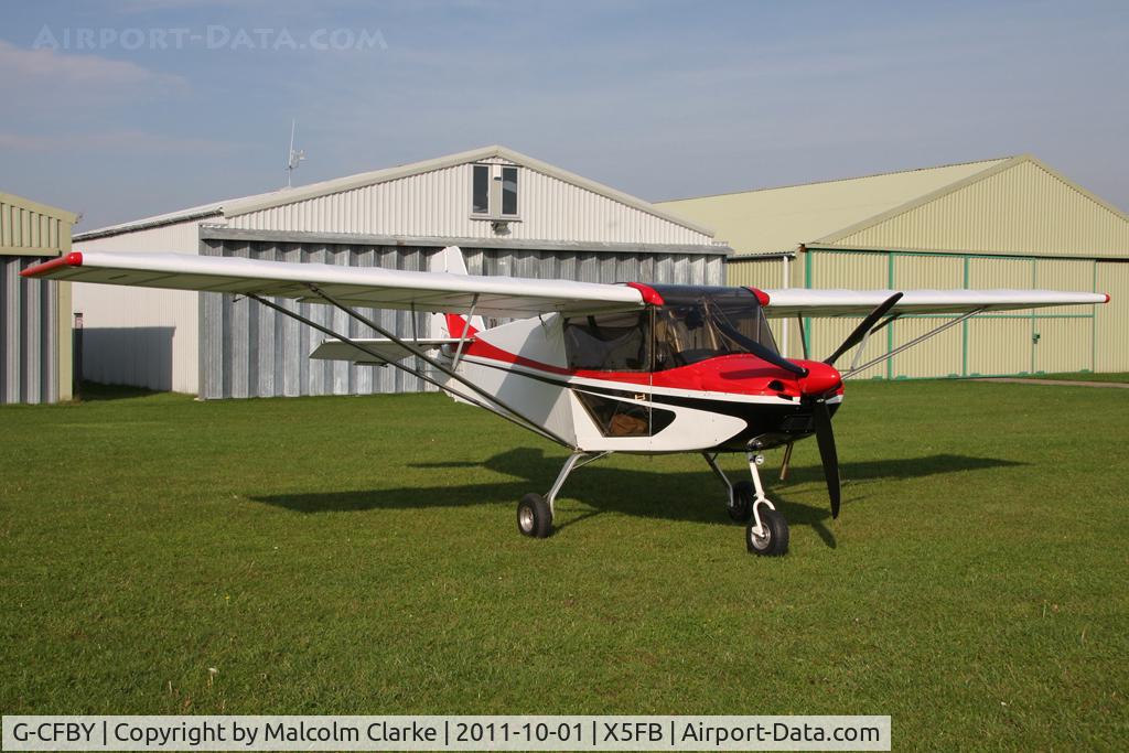 G-CFBY, 2008 Skyranger Swift 912S(1) C/N BMAA/HB/562, Skyranger Swift 912S(1), Fishburn Airfield, October 2011.