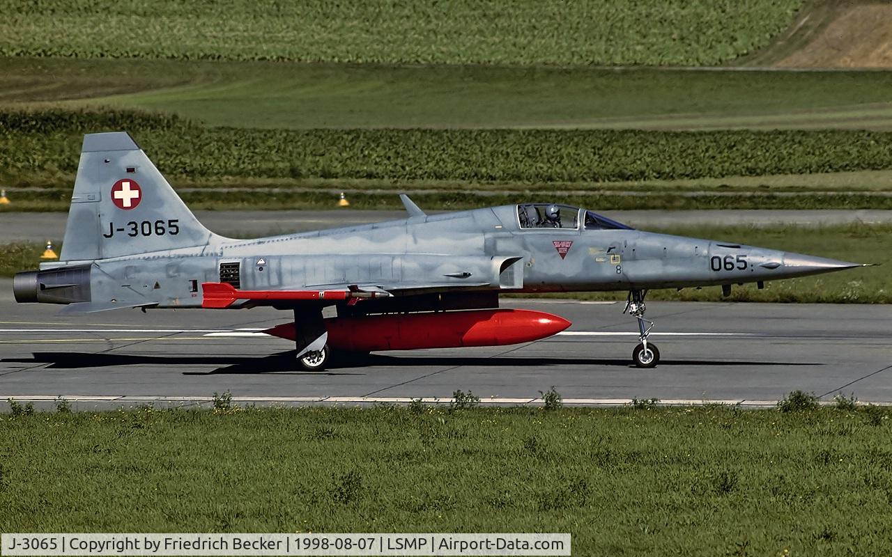 J-3065, Northrop F-5F Tiger II C/N L.3065, departure from Payerne AB