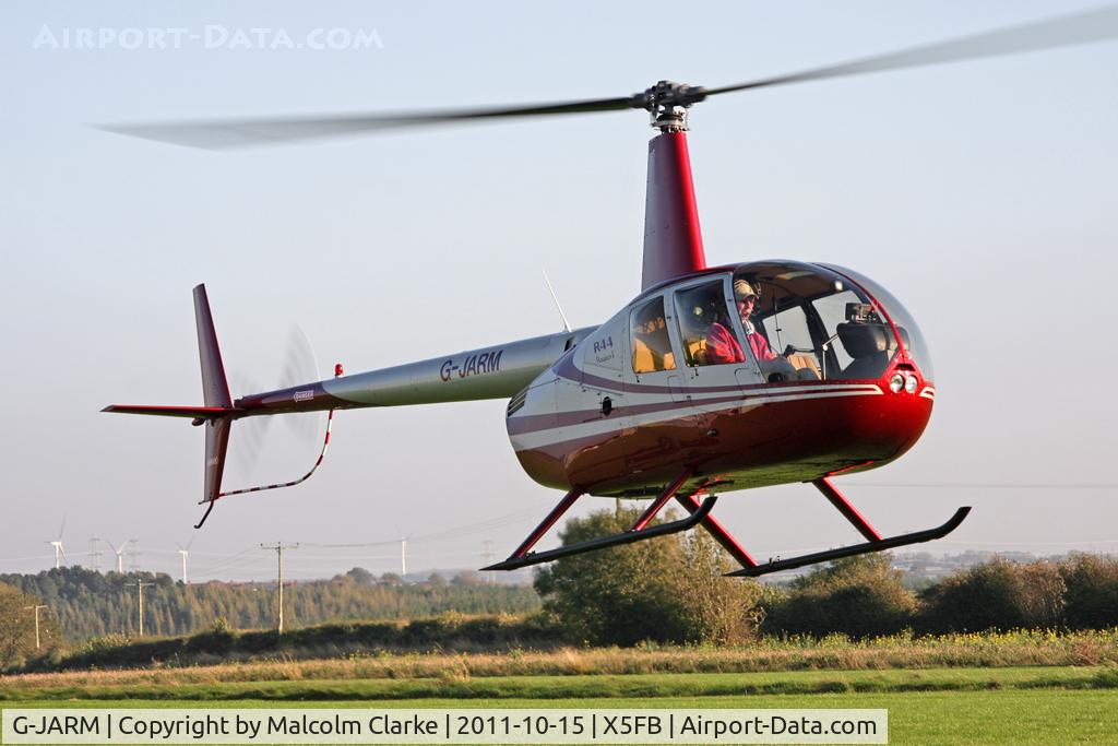 G-JARM, 2006 Robinson R44 Raven I C/N 1620, Robinson R44 Raven, Fishburn Airfield, October 2011.