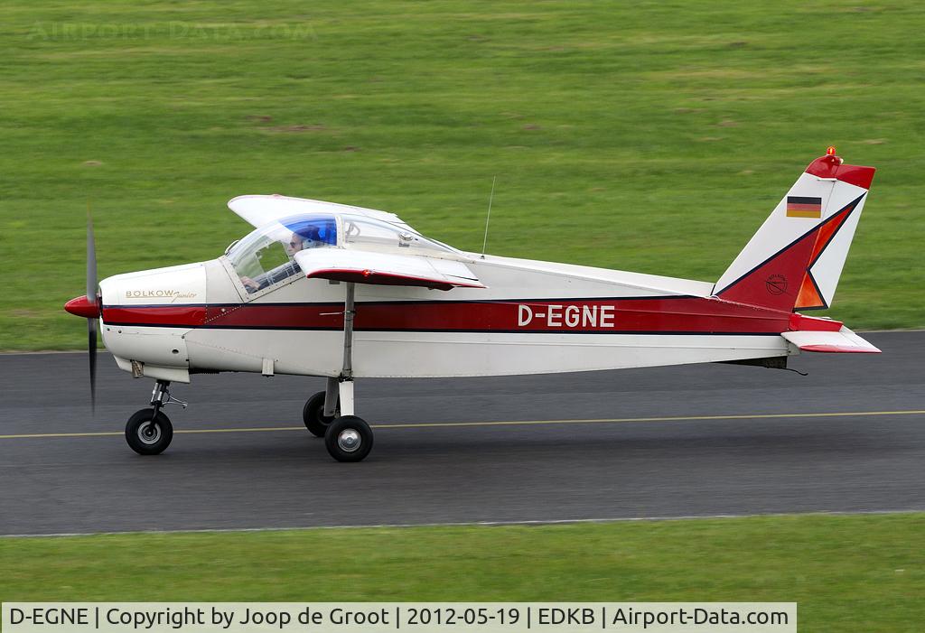 D-EGNE, Bolkow Bo-208 Junior C/N 526, taxiing out fro take off.