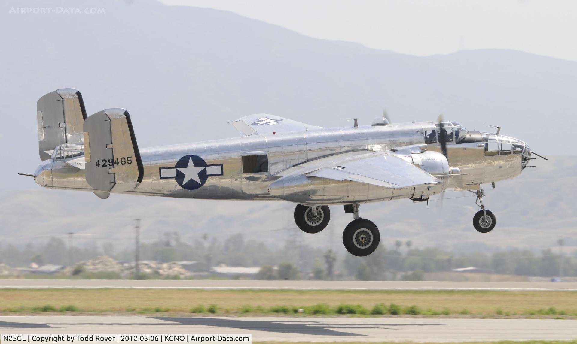 N25GL, 1944 North American TB-25N Mitchell C/N 44-29465 (108-32740), 2012 chino Airshow