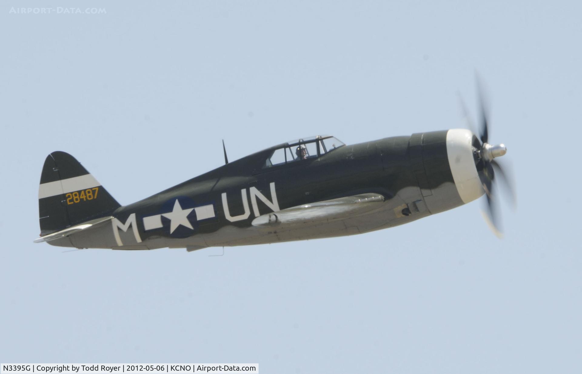 N3395G, 1942 Republic P-47G-15-CU Thunderbolt C/N 42-25254, 2012 Chino Airshow