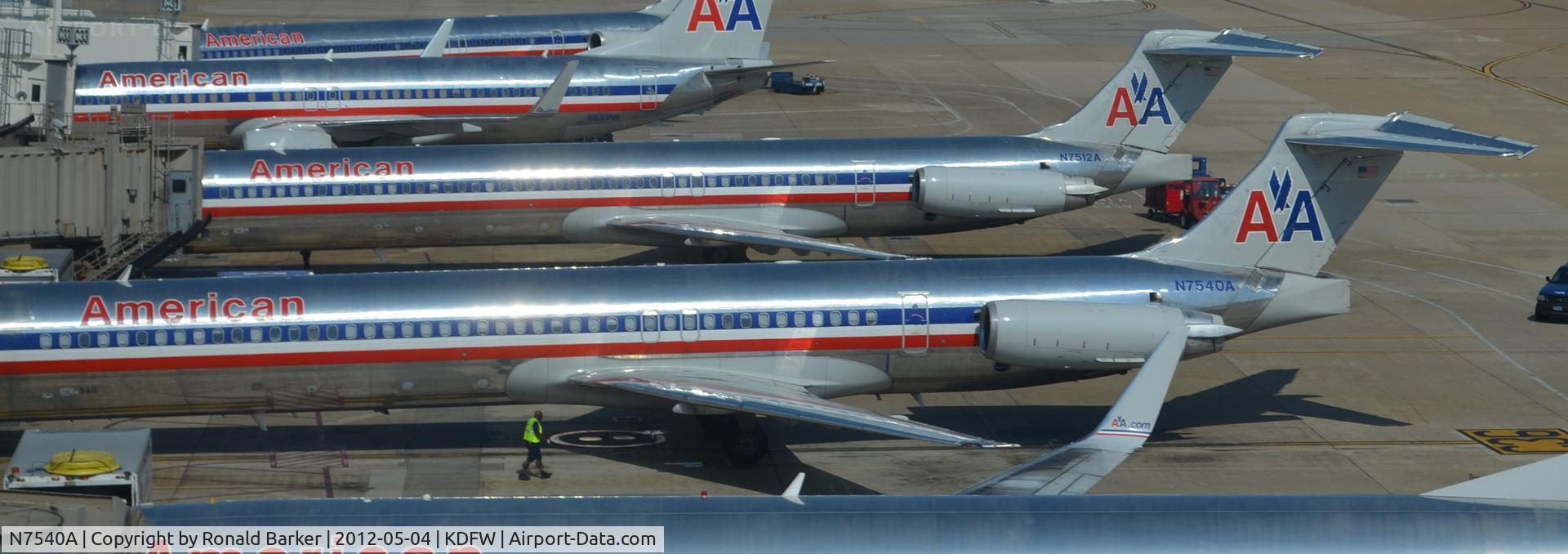 N7540A, 1990 McDonnell Douglas MD-82 (DC-9-82) C/N 49994, Dallas