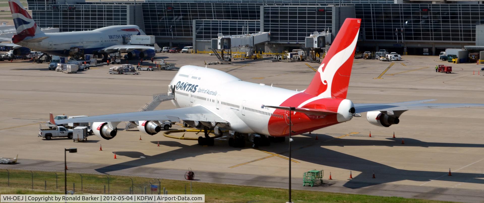 VH-OEJ, 2003 Boeing 747-438/ER C/N 32914, Dallas