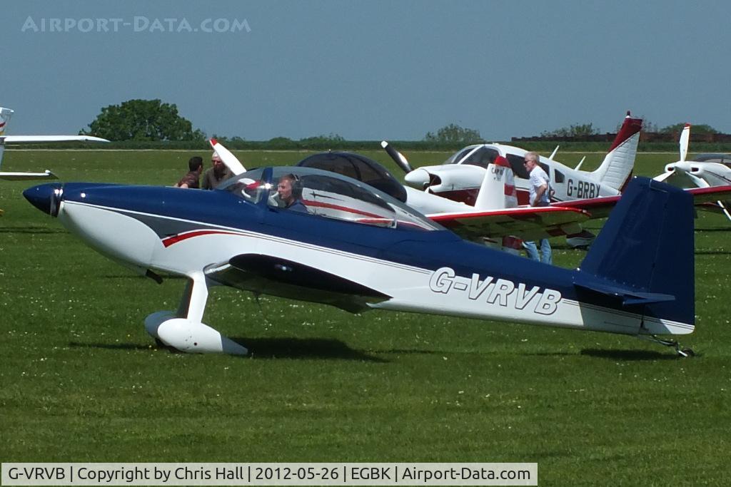 G-VRVB, 2009 Vans RV-8 C/N PFA303-14466, at AeroExpo 2012