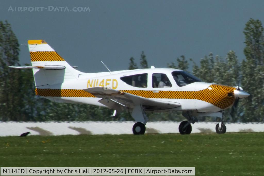 N114ED, 1995 Rockwell Commander 114B C/N 14637, at AeroExpo 2012