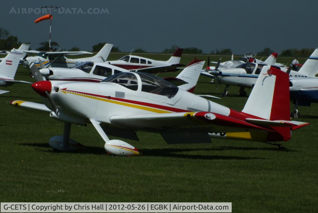 G-CETS, 2003 Vans RV-7 C/N 70529, at AeroExpo 2012