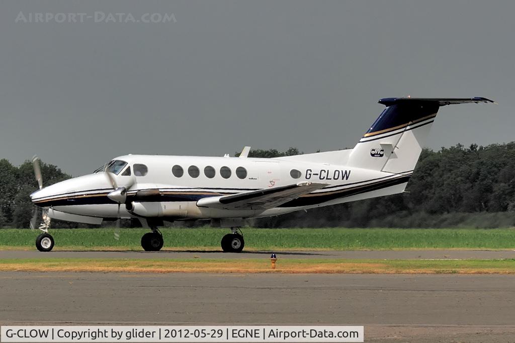 G-CLOW, 1981 Beech 200 Super King Air C/N BB-821, Arriving from Docaster for some routine maintenance