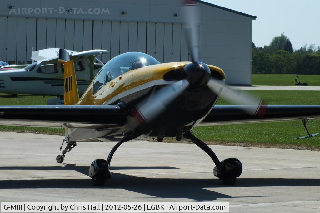 G-MIII, 1995 Extra EA-300L C/N 013, at AeroExpo 2012