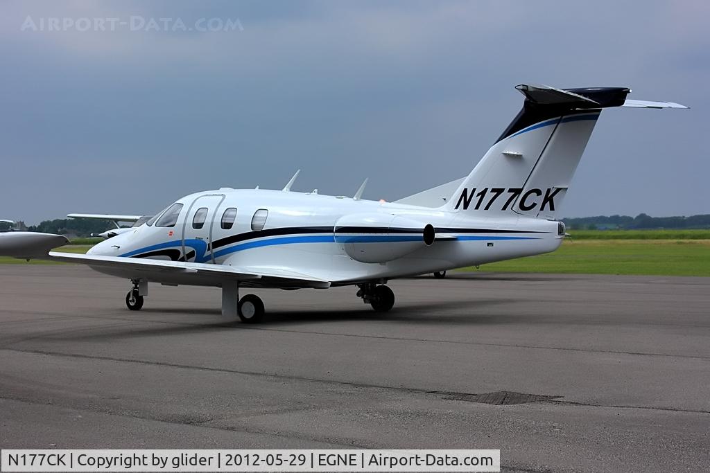 N177CK, 2008 Eclipse Aviation Corp EA500 C/N 000182, Nifty little jet! Based at Gamston