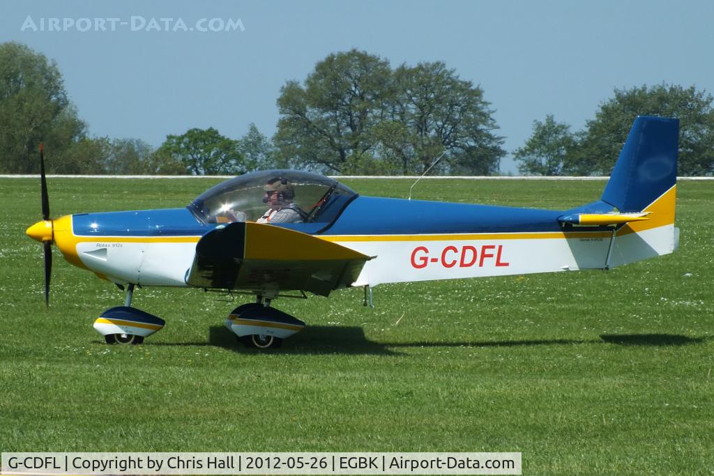 G-CDFL, 2004 Zenair CH-601UL Zodiac C/N PFA 162A-14309, at AeroExpo 2012