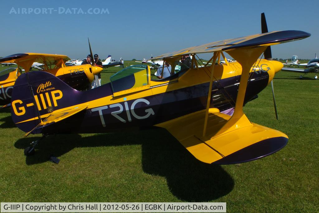 G-IIIP, 1984 Pitts S-1D Special C/N PFA 009-10195, at AeroExpo 2012