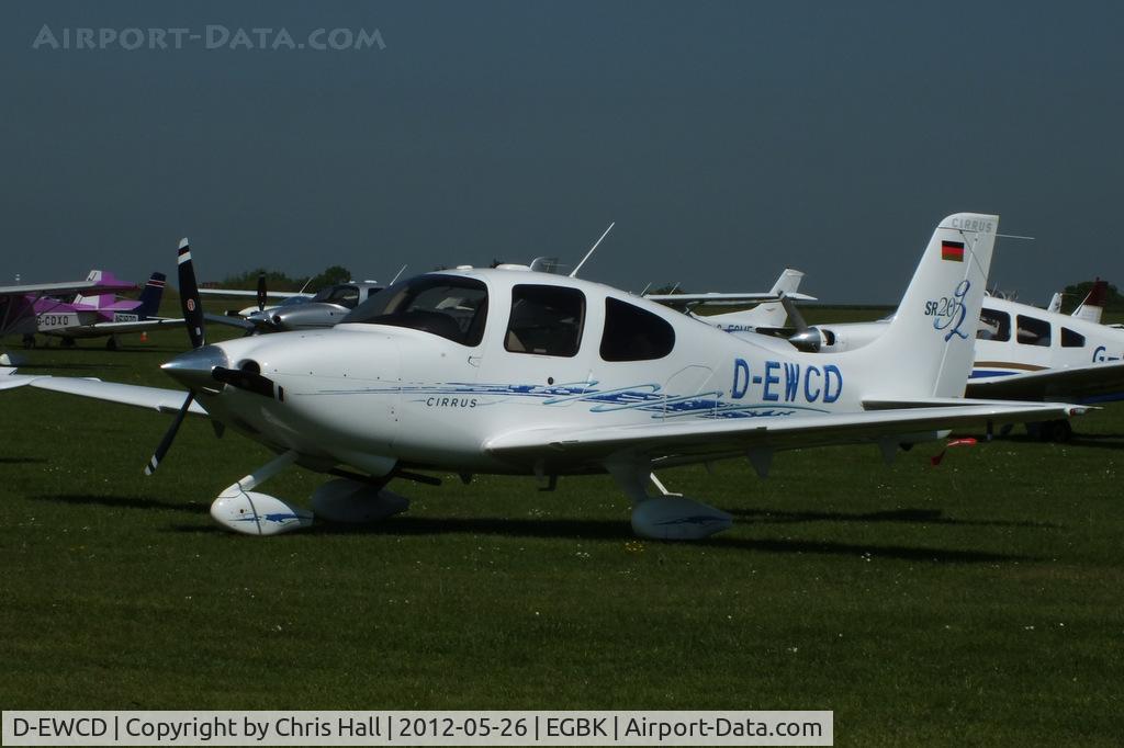 D-EWCD, 2008 Cirrus SR20 G2 C/N 1875, at AeroExpo 2012