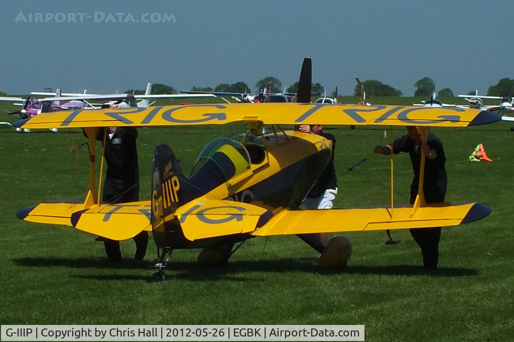 G-IIIP, 1984 Pitts S-1D Special C/N PFA 009-10195, at AeroExpo 2012
