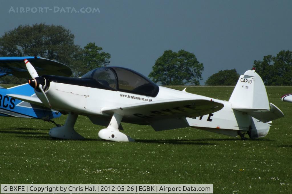 G-BXFE, 1981 Mudry CAP-10B C/N 135, at AeroExpo 2012