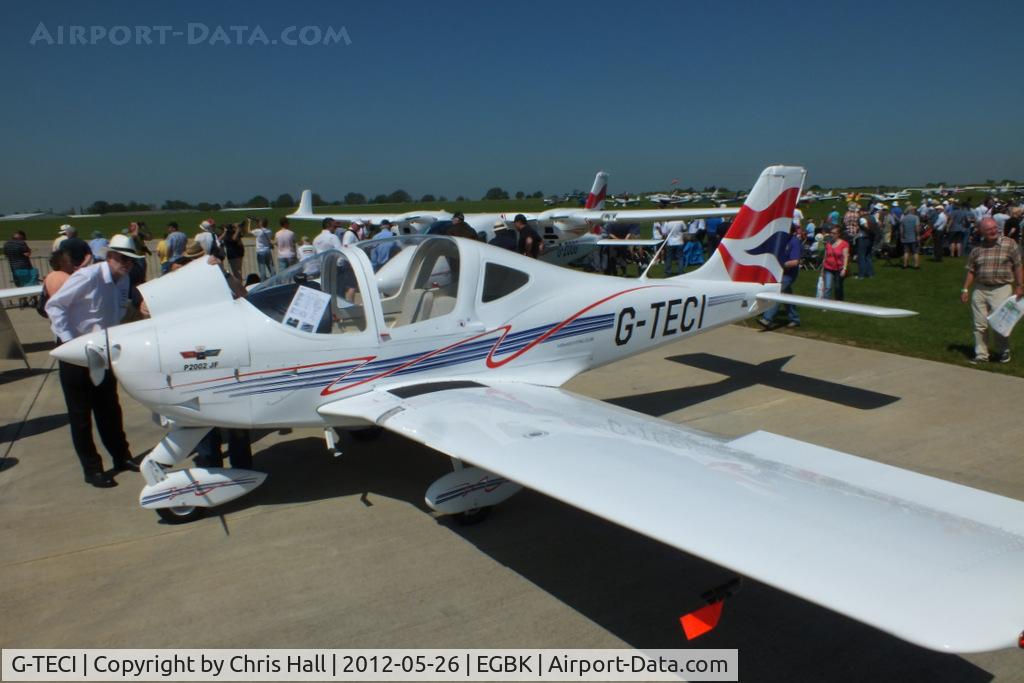 G-TECI, 2010 Tecnam P-2002JF Sierra C/N 127, at AeroExpo 2012