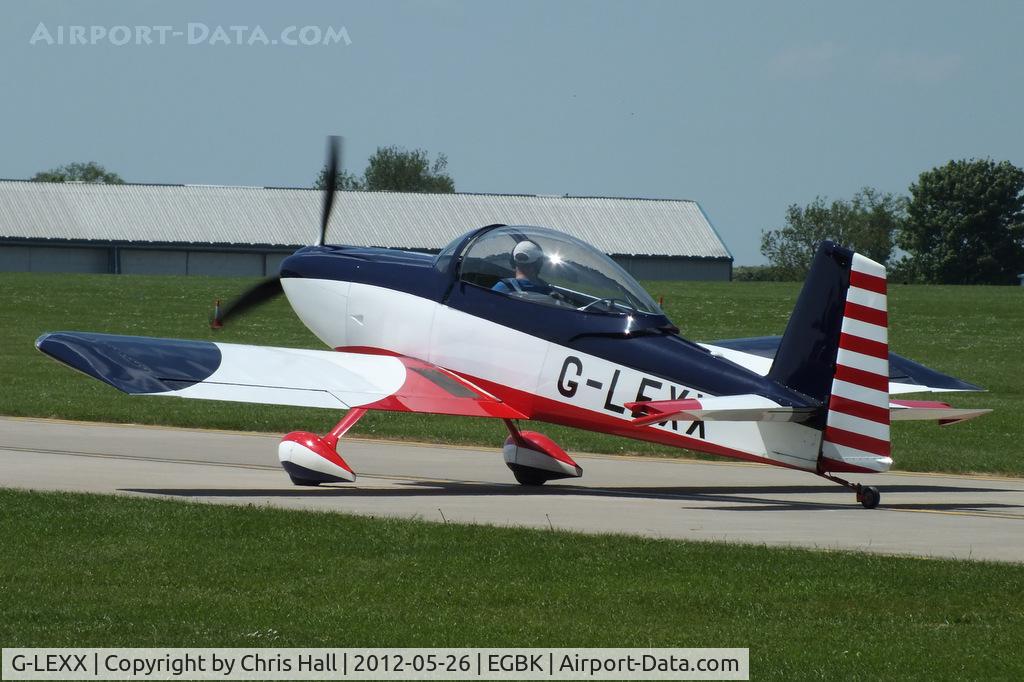 G-LEXX, 2002 Vans RV-8 C/N PFA 303-13896, at AeroExpo 2012