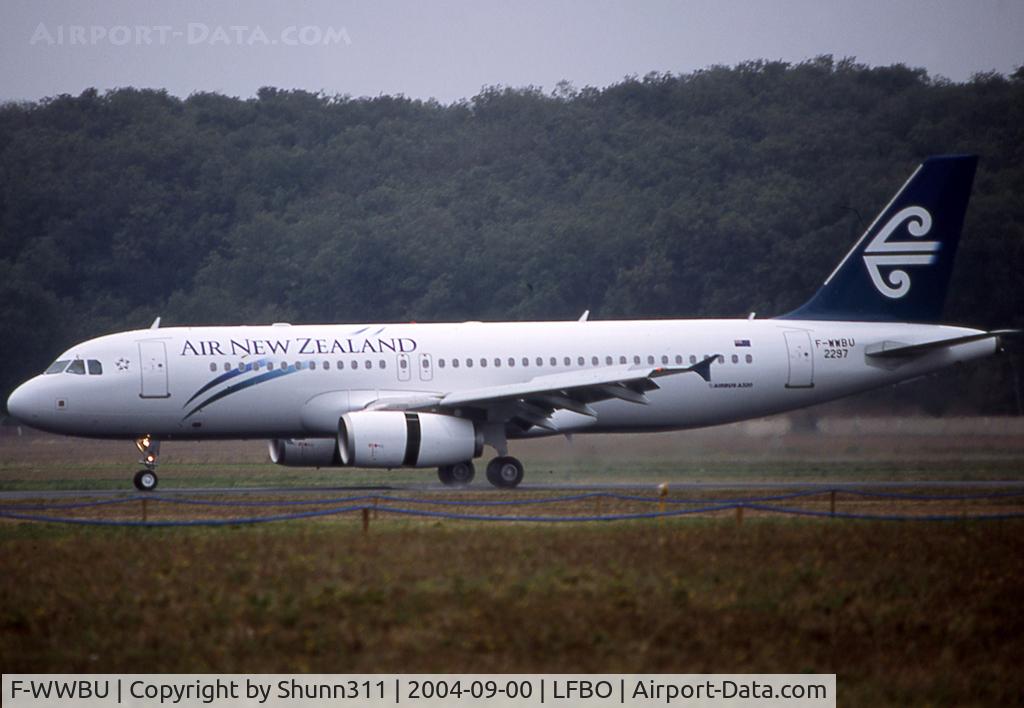 F-WWBU, 2004 Airbus A320-232 C/N 2297, C/n 2297 - To be ZK-OJI