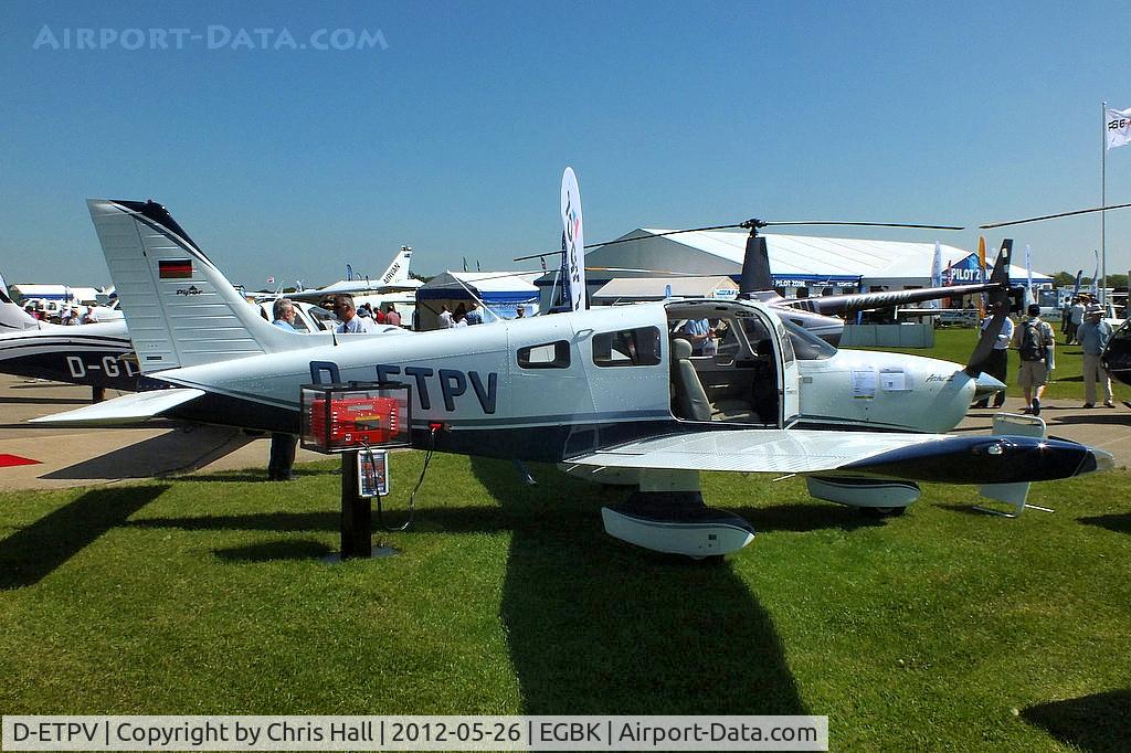 D-ETPV, 2010 Piper PA-28-181 Archer III C/N 2843681, at AeroExpo 2012