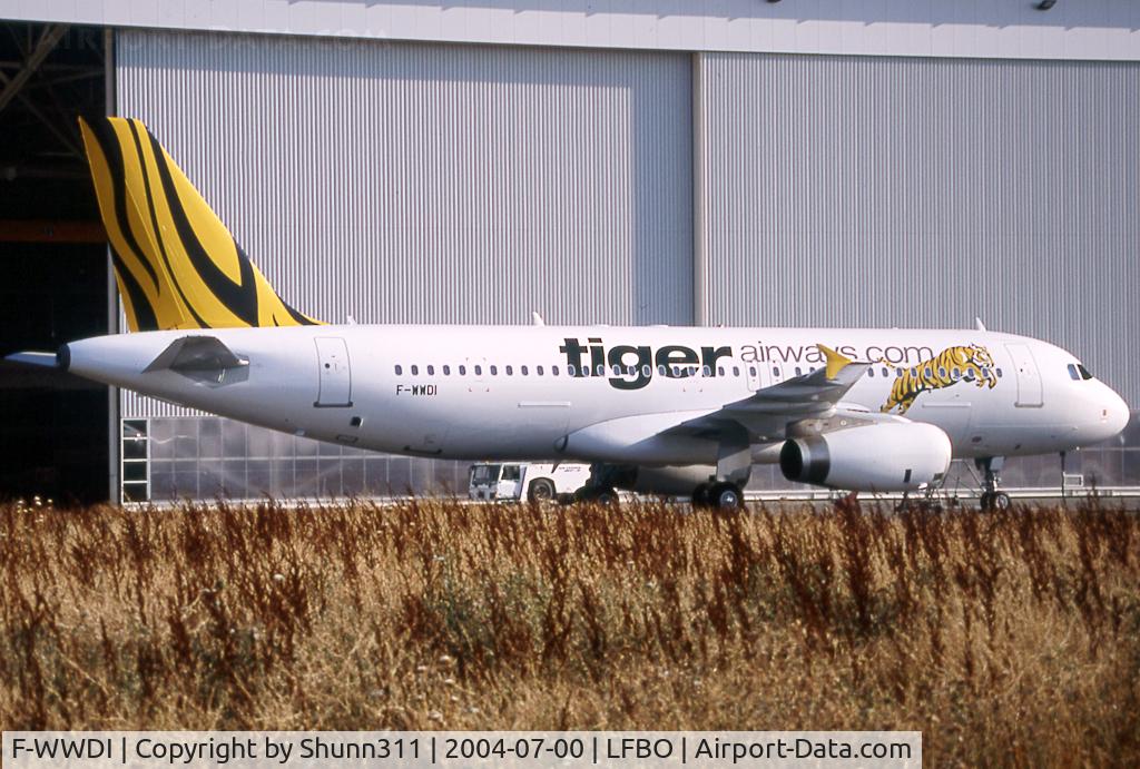 F-WWDI, 2004 Airbus A320-232 C/N 2204, C/n 2204 - To be 9V-TAA
