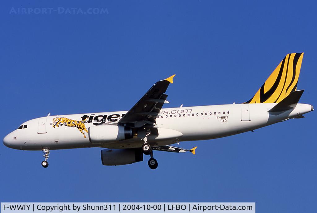 F-WWIY, 2004 Airbus A320-232 C/N 2340, C/n 2340 - To be 9V-TAD