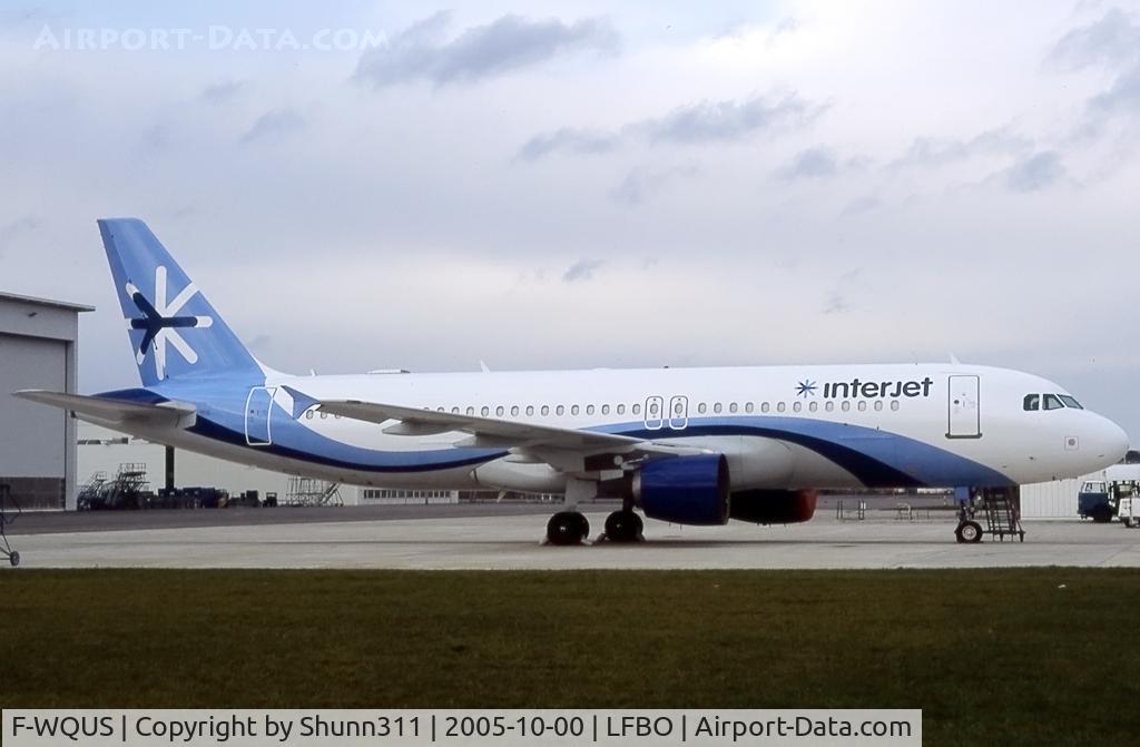 F-WQUS, 2000 Airbus A320-214 C/N 1179, C/n 1179 - Ex. I-PEKI and future XA-AIJ... Stored at Air France facility during maintenance...