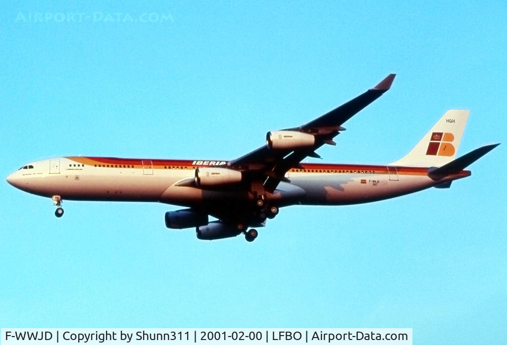 F-WWJD, 2001 Airbus A340-313X C/N 387, C/n 0387 - To be EC-HQH