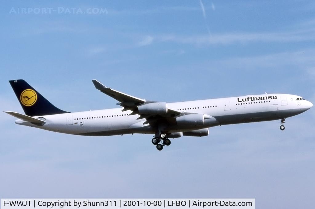 F-WWJT, 2001 Airbus A340-313X C/N 434, C/n 434 - To be D-AIFE