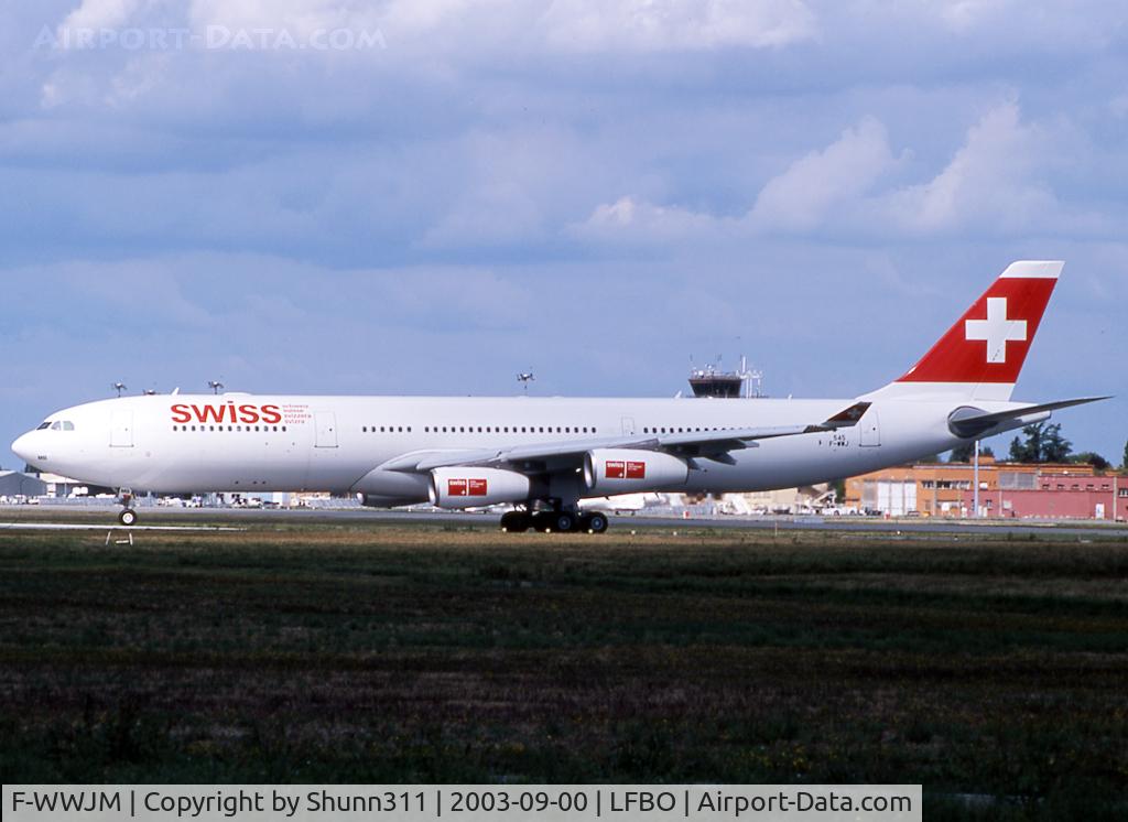 F-WWJM, 2003 Airbus A340-313 C/N 545, C/n 0545 - To be HB-JMB