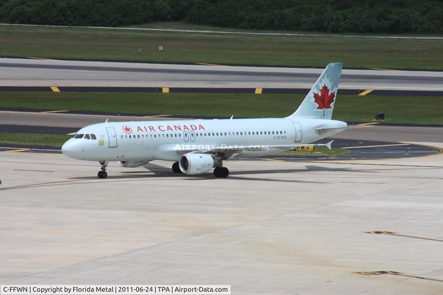 C-FFWN, 1991 Airbus A320-211 C/N 159, Air Canada A320