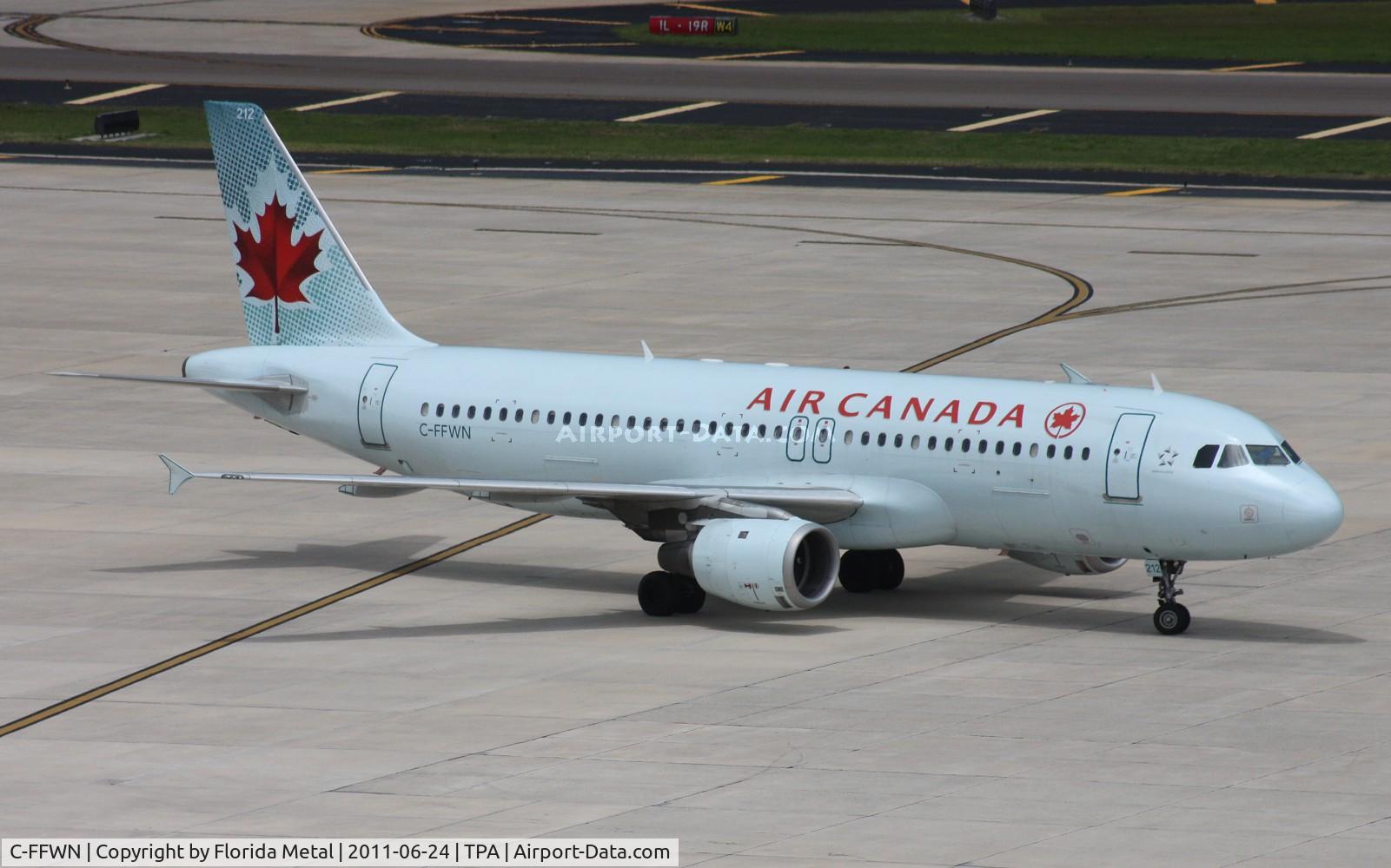 C-FFWN, 1991 Airbus A320-211 C/N 159, Air Canada A320
