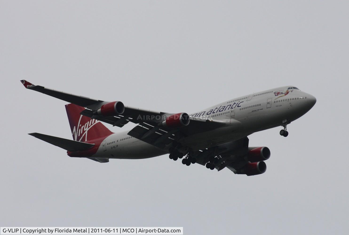 G-VLIP, 2001 Boeing 747-443 C/N 32338, Virgin 747
