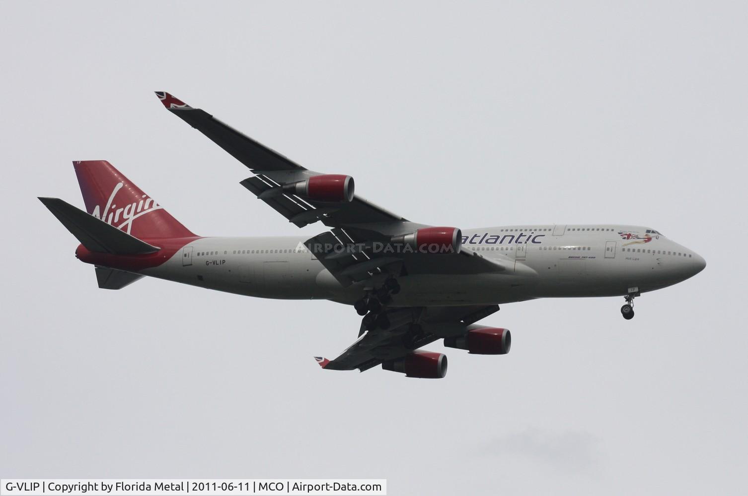 G-VLIP, 2001 Boeing 747-443 C/N 32338, Virgin 747