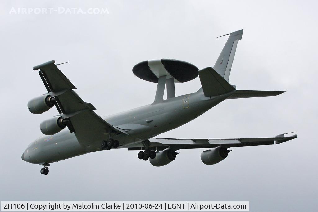 ZH106, 1991 Boeing E-3D Sentry AEW.1 C/N 24114, Boeing E-3D Sentry AEW.1, Newcastle Airport, June 2010.