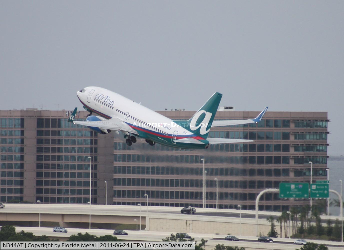 N344AT, 2008 Boeing 737-7BD C/N 36718, Air Tran 737