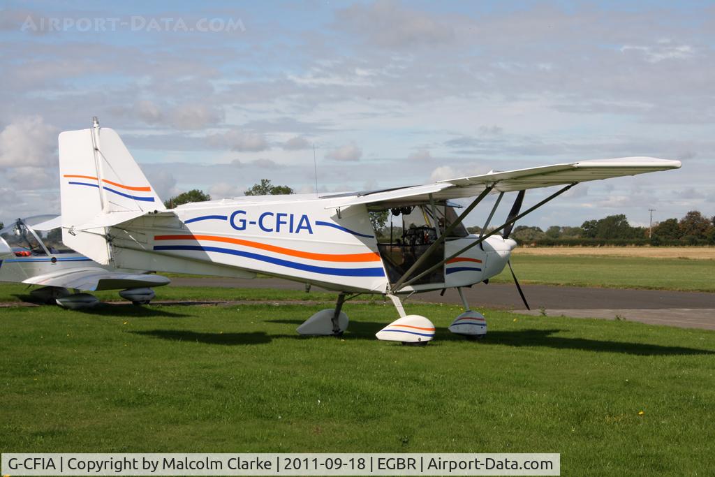 G-CFIA, 2008 Skyranger Swift 912S(1) C/N BMAA/HB/561, Skyranger Swift 912S(1), Breighton Airfield, September 2011.