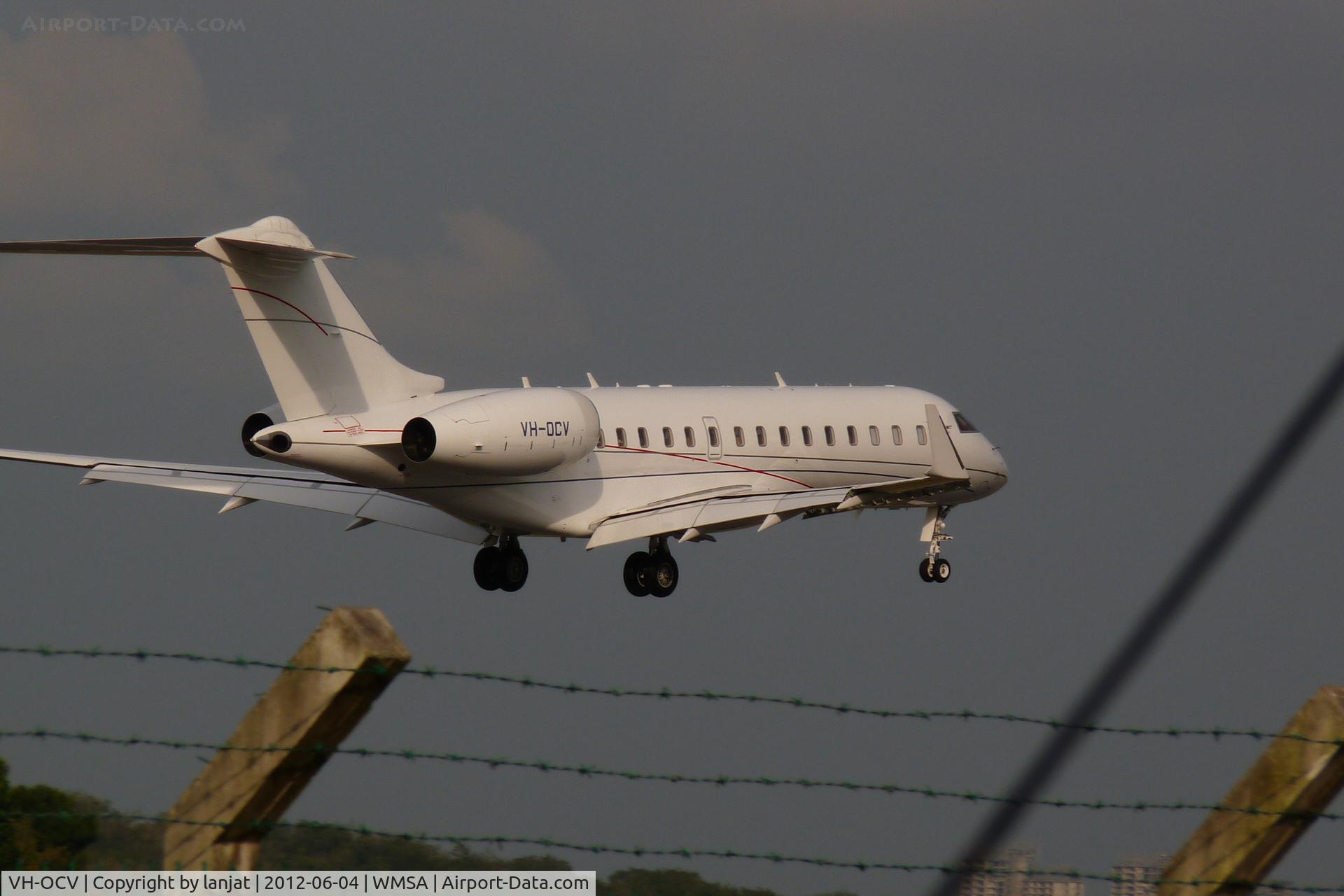 VH-OCV, 2005 Bombardier Challenger 604 (CL-600-2B16) C/N 5625, Rare Visitor I Caught