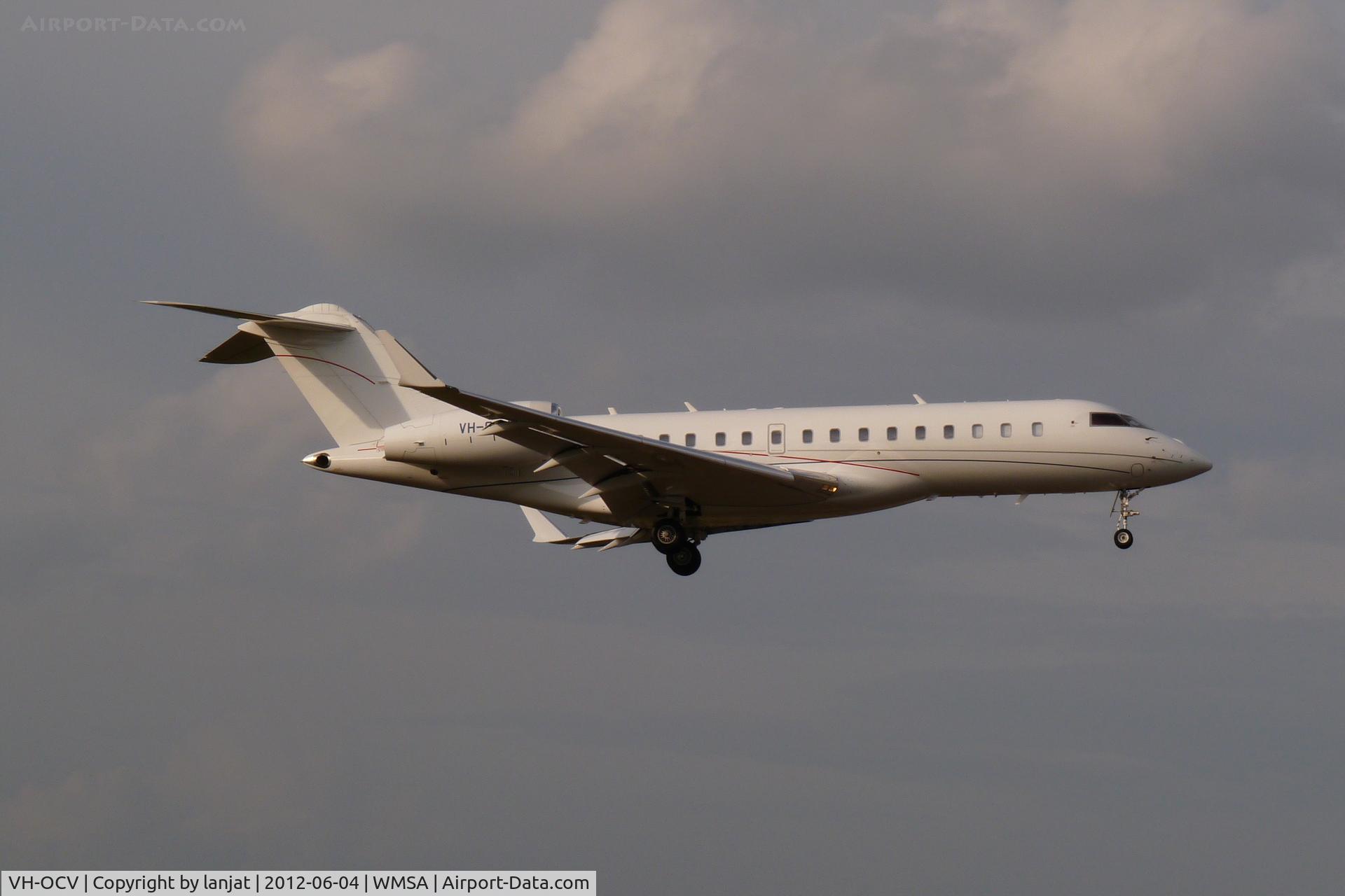 VH-OCV, 2005 Bombardier Challenger 604 (CL-600-2B16) C/N 5625, Rare Visitor