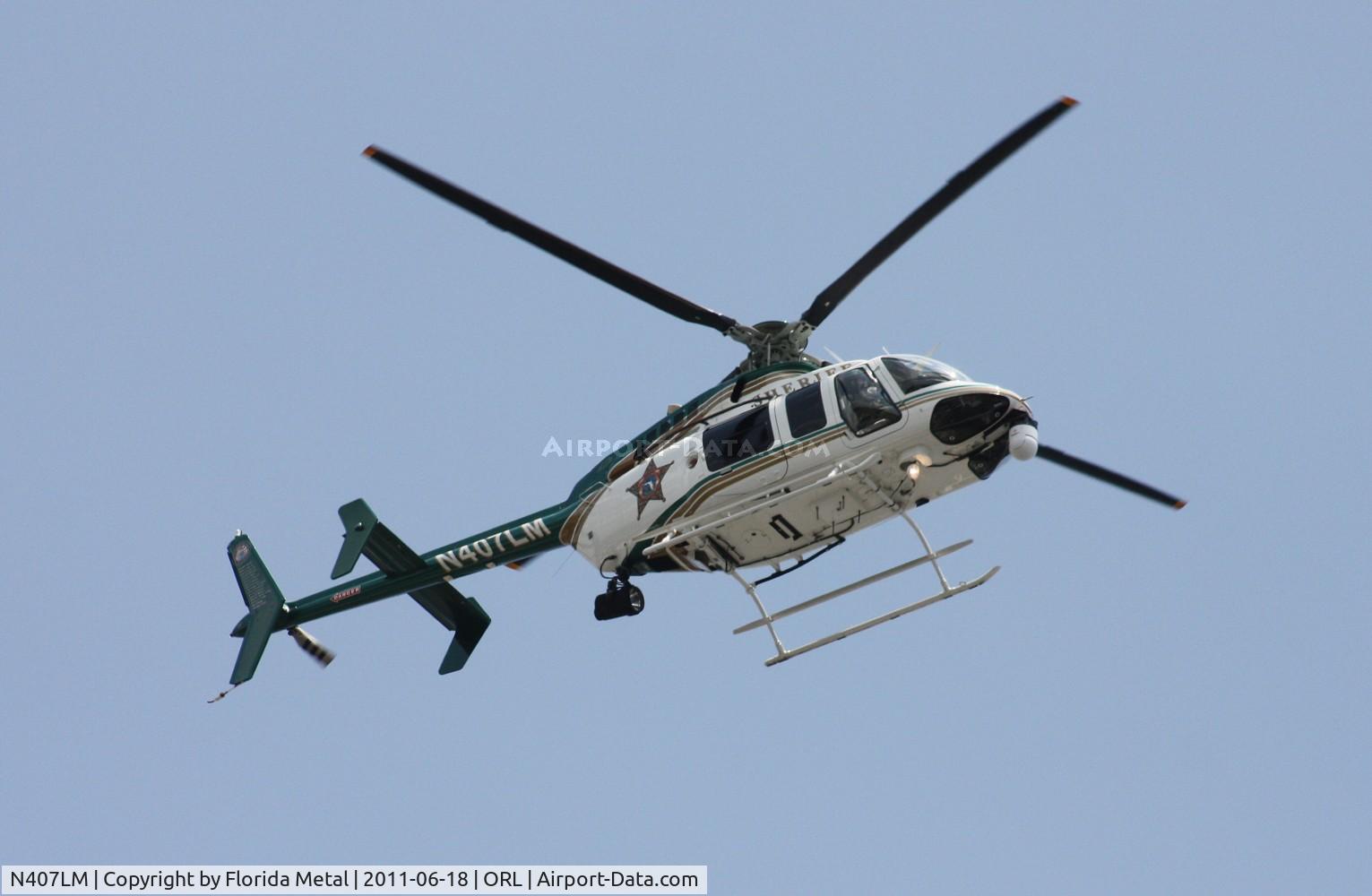 N407LM, 2007 Bell 407 C/N 53767, Orange County Sheriff