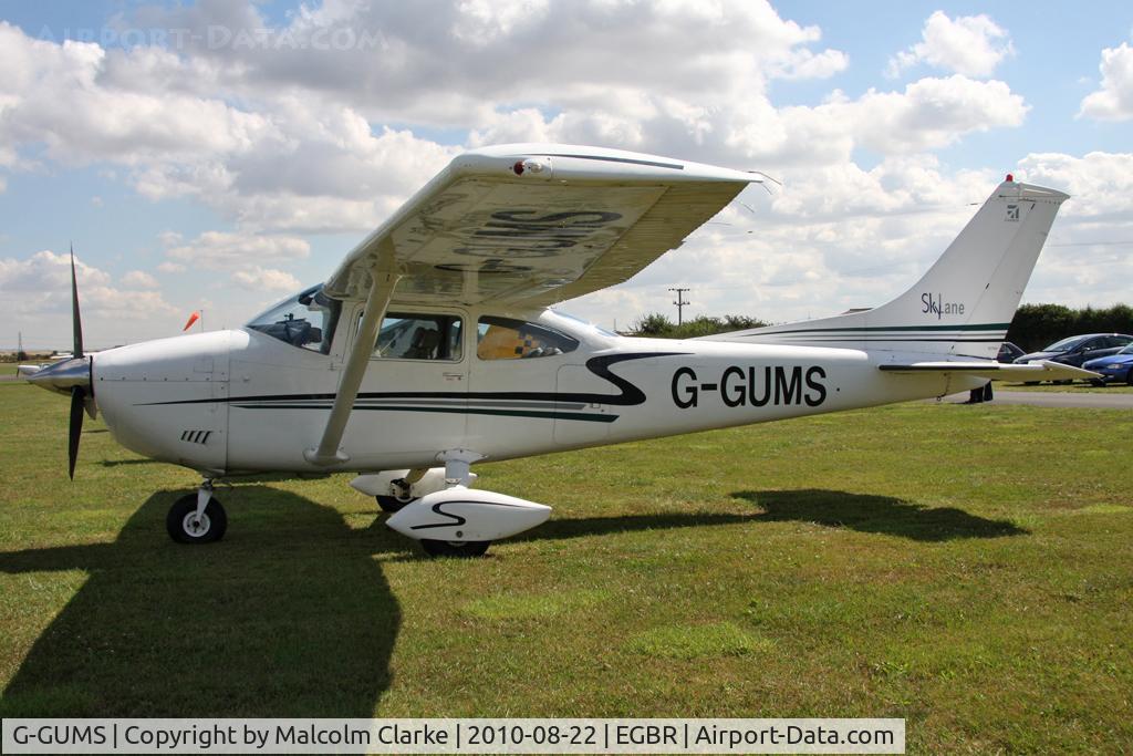 G-GUMS, 1973 Cessna 182P Skylane C/N 182-61643, Cessna 182P, Breighton Airfield, August 2010.